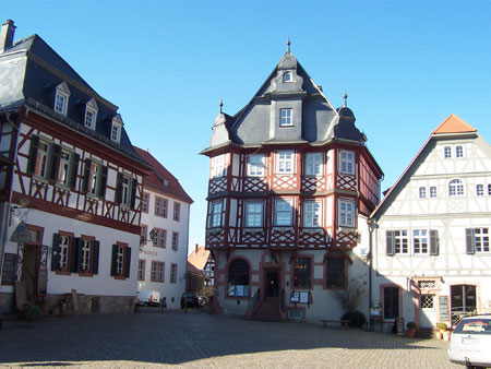 Fachwerkhäuser in Heppenheim