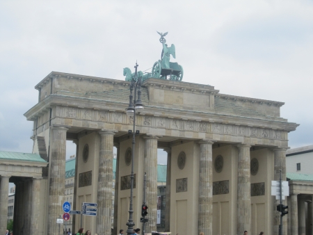 Das Brandenburger Tor mit Quadriga