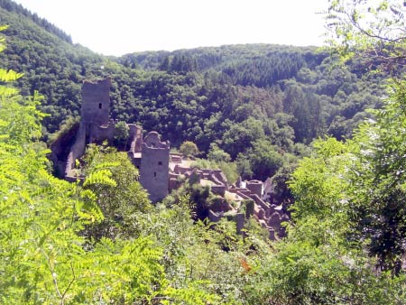 Ausblick Burg Manderscheid