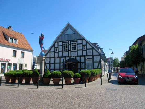 Markantes Fachwerkhaus in Damme