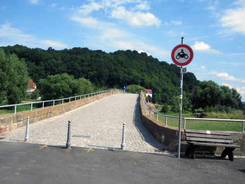 Fußgängerbrücke Werra