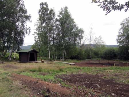 Hütte im Torf