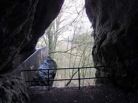 Seitenfenster der Kleinen Höhle