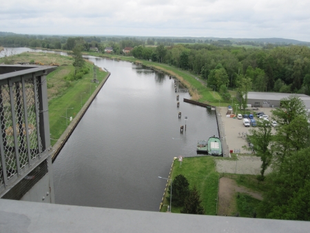 Kanal von oben