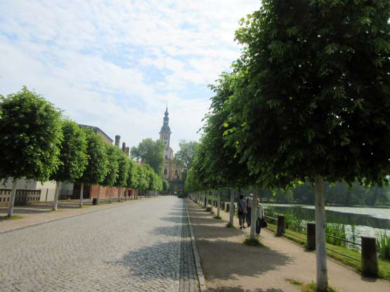 Zugangsweg zum Kloster Neuzelle