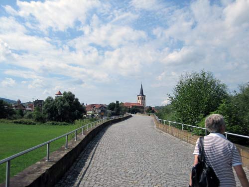 Rückweg Werra-Brücke