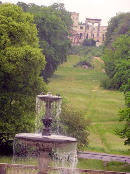 Blick vom Schloss