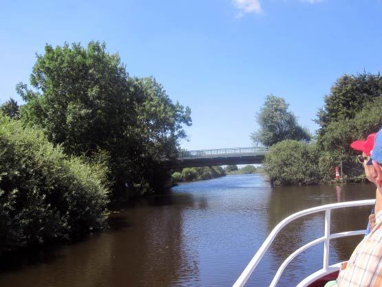 Straßenbrücke nach Timmel