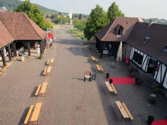 Ausblick vom Weintor